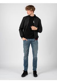 Antony Morato Kurtka Bomber | MMCO00781 FA150180 | Mężczyzna | Czarny. Okazja: na co dzień. Kolor: czarny. Materiał: skóra ekologiczna. Styl: casual #6