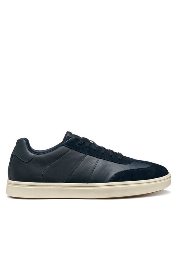 Geox Sneakersy U Baltmoore U56LDF 08522 C4002 Granatowy. Kolor: niebieski. Materiał: skóra