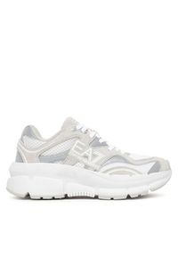 EA7 Emporio Armani Sneakersy X8X237 XK425 MZ203 Szary. Kolor: szary. Materiał: materiał