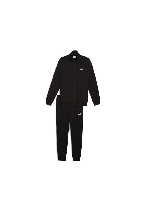 Puma - Męskie dres Essentials PUMA. Kolor: czarny, wielokolorowy, brązowy, zielony. Materiał: dresówka. Sport: fitness