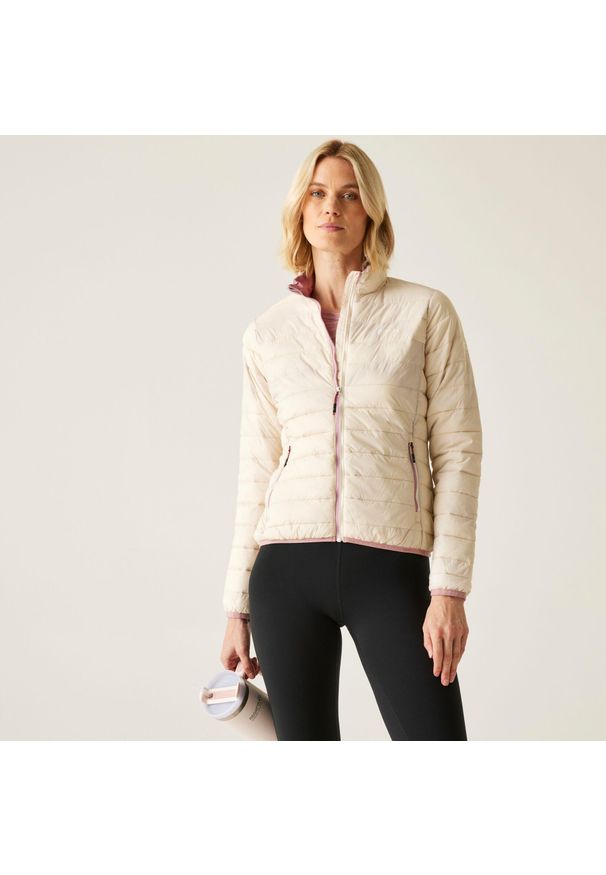 Regatta - Damska kurtka ocieplana Hillpack II. Kolor: fioletowy. Materiał: poliamid, puch. Sport: turystyka piesza