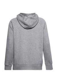 Bluza damska Under Armour Rival Fleece Logo Hoodie. Typ kołnierza: kaptur. Kolor: szary. Materiał: bawełna