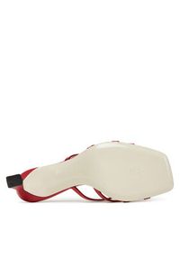 Pollini Klapki SA28217C0MTC0501 Czerwony. Kolor: czerwony. Materiał: skóra #4