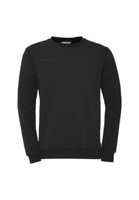UHLSPORT - Bluza dziecięca Uhlsport Essential. Kolor: czarny, biały, wielokolorowy. Materiał: prążkowany. Wzór: napisy. Sport: piłka nożna