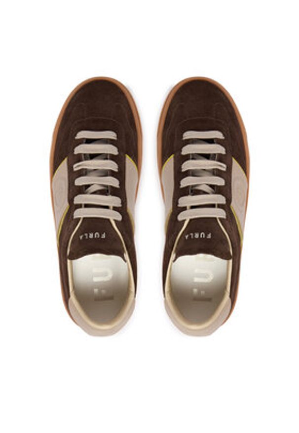 Furla Sneakersy Enjoy Lace-Up YK58ENJ BX4394 3388S Kolorowy. Materiał: skóra. Wzór: kolorowy