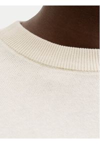Jack & Jones Sweter Holiday 12287994 Beżowy Relaxed Fit. Kolor: beżowy. Materiał: bawełna #4