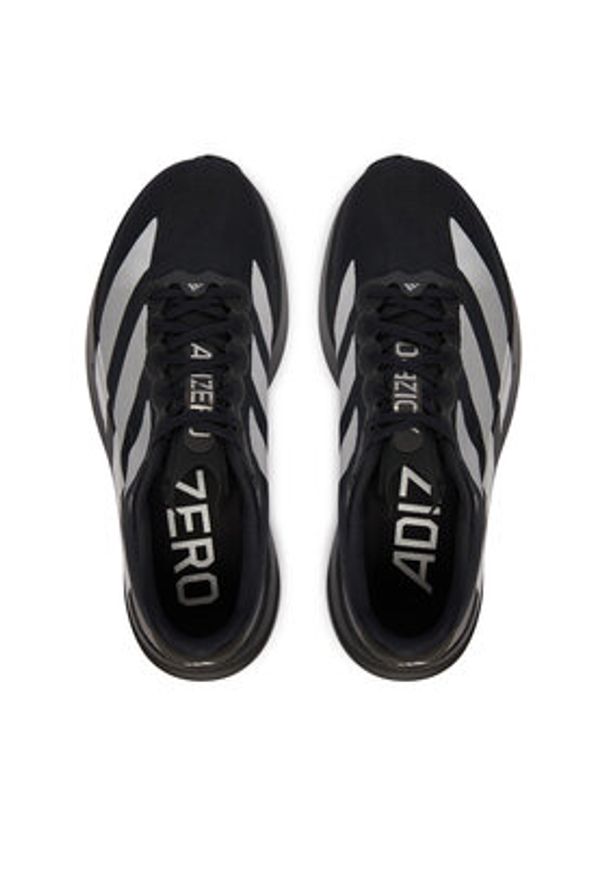 Adidas - adidas Buty do biegania Adizero EVO SL WOVEN KI6929 Czarny. Kolor: czarny. Materiał: materiał