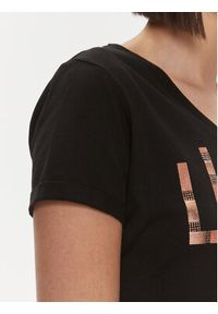 Liu Jo T-Shirt MF3338 JS923 Czarny Regular Fit. Kolor: czarny. Materiał: bawełna #4