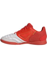 Adidas - Buty piłkarskie adidas Top Sala Competition In Jr IE1554 czerwone. Zapięcie: sznurówki. Kolor: czerwony. Materiał: materiał, syntetyk, skóra, guma. Szerokość cholewki: normalna. Sport: piłka nożna #4