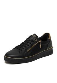 Remonte Sneakersy D2E00-03 Czarny. Kolor: czarny. Materiał: skóra #4