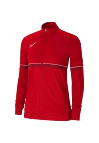 Bluza sportowa damska Nike Dri-FIT Academy 21. Kolor: czerwony. Technologia: Dri-Fit (Nike)