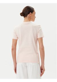 Calvin Klein Jeans T-Shirt LV047B224G Różowy Regular Fit. Kolor: różowy. Materiał: bawełna