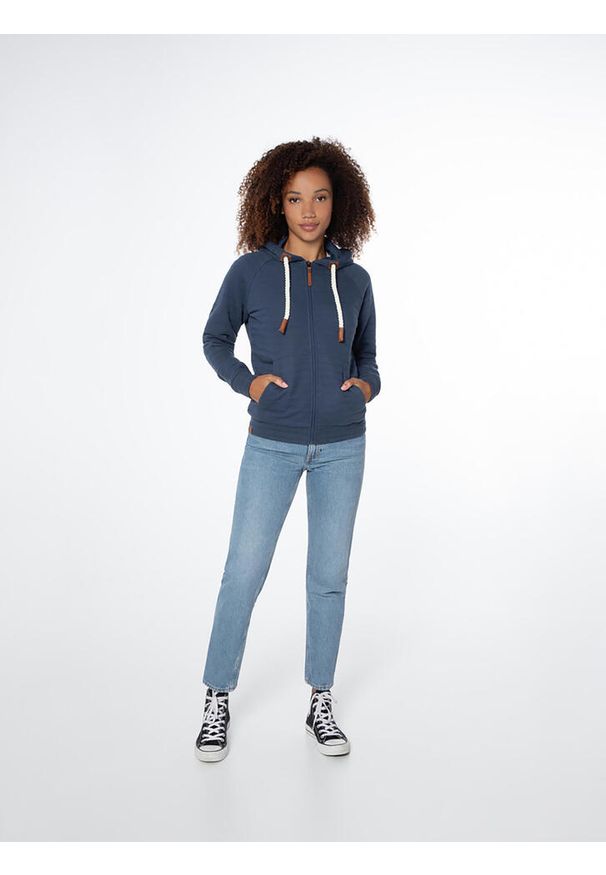 Bluza damska Protest NXGJANNU full zip hoody. Kolor: niebieski