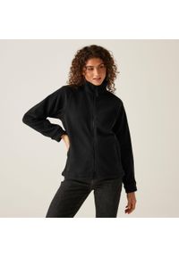 Regatta - Damski polar Thor III z pełnym zamkiem błyskawicznym. Kolor: czarny. Materiał: polar. Sezon: zima #1