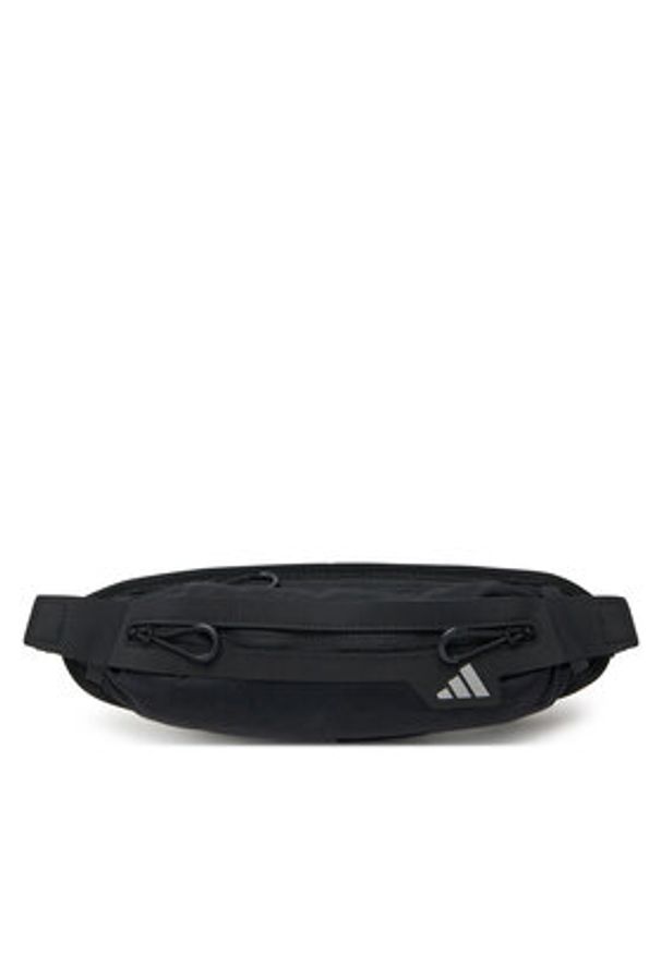 Adidas - adidas Nerka Running Waist Bag IT2046 Czarny. Kolor: czarny. Materiał: materiał