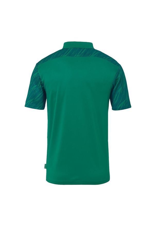 UHLSPORT - Polo Uhlsport Progressive 28. Typ kołnierza: polo. Kolor: czarny, biały, zielony, wielokolorowy. Sport: piłka nożna