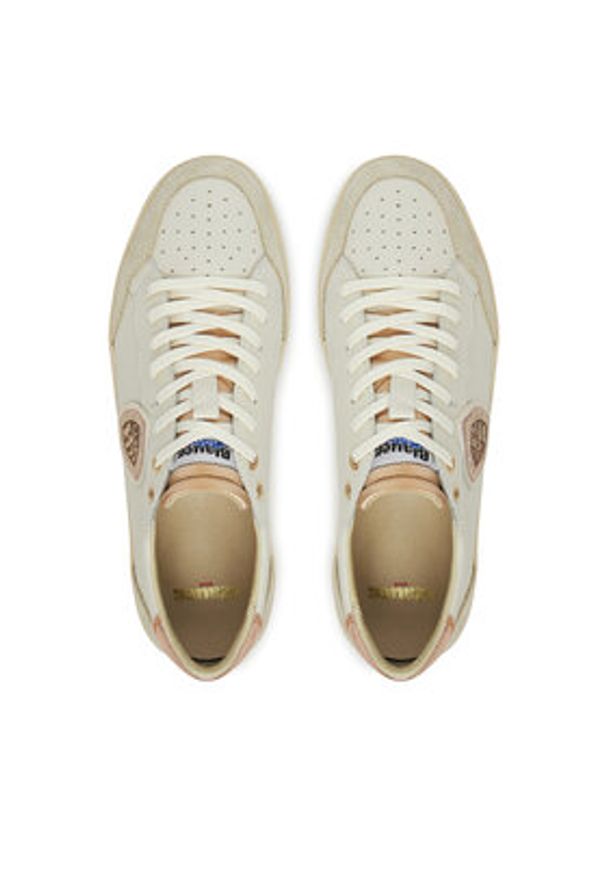 Blauer Sneakersy S5OLYMPIA11/DIV Biały. Kolor: biały. Materiał: skóra
