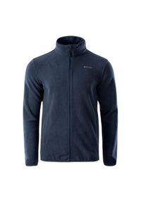 Hi-tec - Bluza Polarowa Męska Zoe II. Kolor: niebieski. Materiał: polar. Sezon: zima. Sport: turystyka piesza