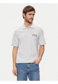 Jack & Jones - Jack&Jones Polo Josh 12247387 Biały Standard Fit. Typ kołnierza: polo. Kolor: biały. Materiał: bawełna