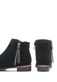 Jenny - JENNY Botki W16AW462-6 Czarny. Kolor: czarny. Materiał: materiał #4