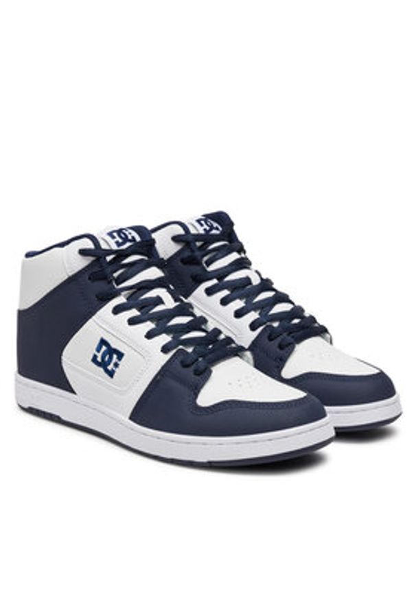 DC Sneakersy Manteca 4 Hi ADYS100743-WNY Biały. Kolor: biały. Materiał: skóra
