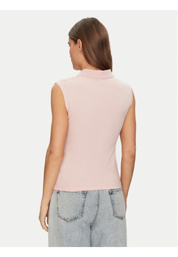 Guess Jeans Polo W5GP24 KCYR1 Beżowy Regular Fit. Typ kołnierza: polo. Kolor: beżowy. Materiał: bawełna
