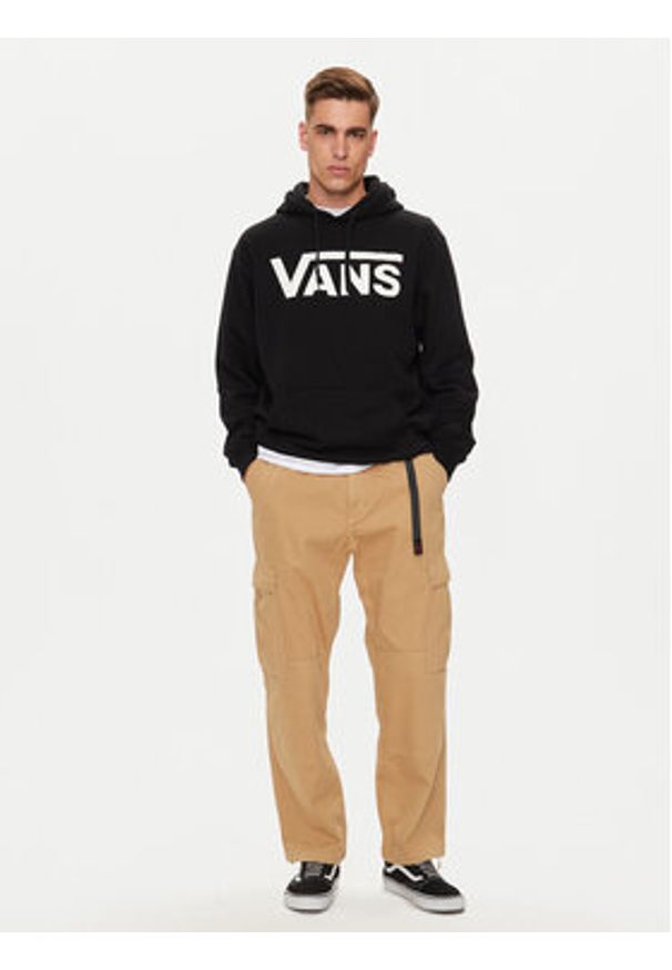 Vans Bluza Classic III VN000HNX Czarny Regular Fit. Kolor: czarny. Materiał: bawełna