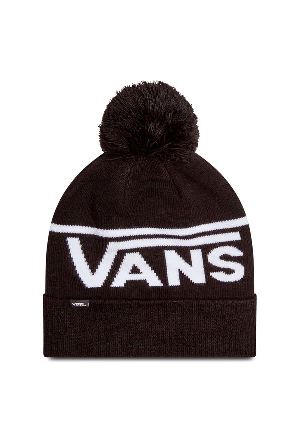 Czapka Vans Stripe Pom Beanie VN0A4SFOY281 Black/White. Kolor: czarny. Materiał: materiał