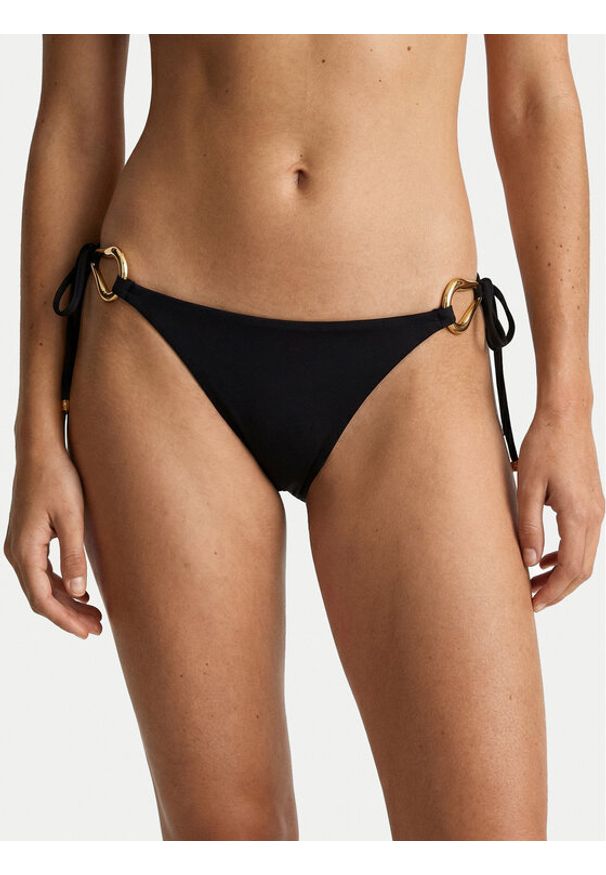 Guess Dół od bikini E6GO10 KF590 Czarny. Kolor: czarny. Materiał: syntetyk