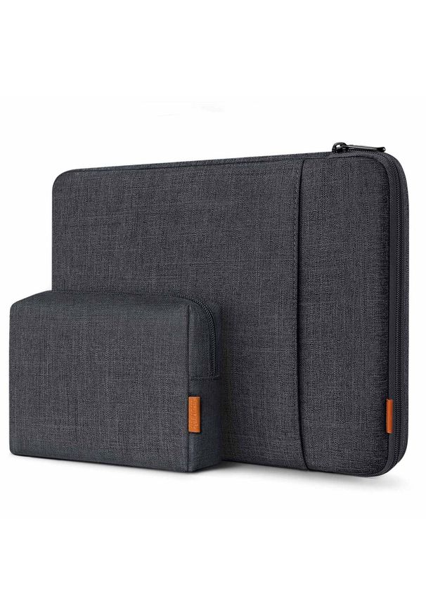 Etui Inateck inateck torba na laptopa 14" z kieszenią na akcesoria LB01006/S1 szary. Kolor: szary