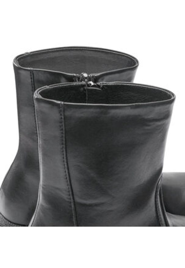 Jenny Fairy Botki WS5680-15 Czarny. Kolor: czarny. Materiał: skóra