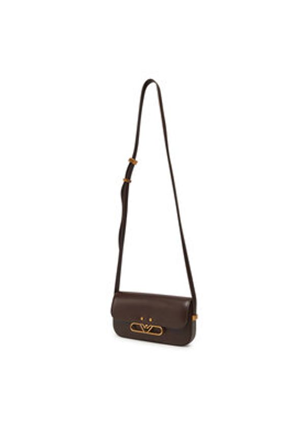 Emporio Armani Torebka EW001212 AF14786 U6027 Brązowy. Kolor: brązowy. Materiał: skórzane