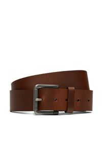 BOSS - Boss Pasek Męski 50491889 Brązowy. Kolor: brązowy. Materiał: skóra