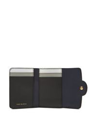 Tory Burch Mały Portfel Damski 165002 Czarny. Kolor: czarny. Materiał: skóra