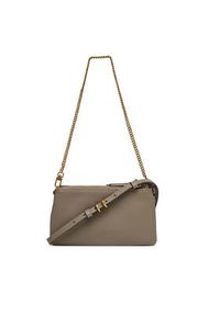Pinko - PINKO Torebka Double Mini Al 25-26 PLTT 105359 A0QO Szary. Kolor: szary. Materiał: skórzane #5