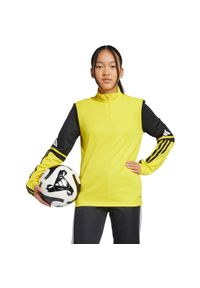 Adidas - Bluza dla dzieci adidas Squadra 25 Training Top. Kolor: żółty, wielokolorowy, czarny. Sport: fitness