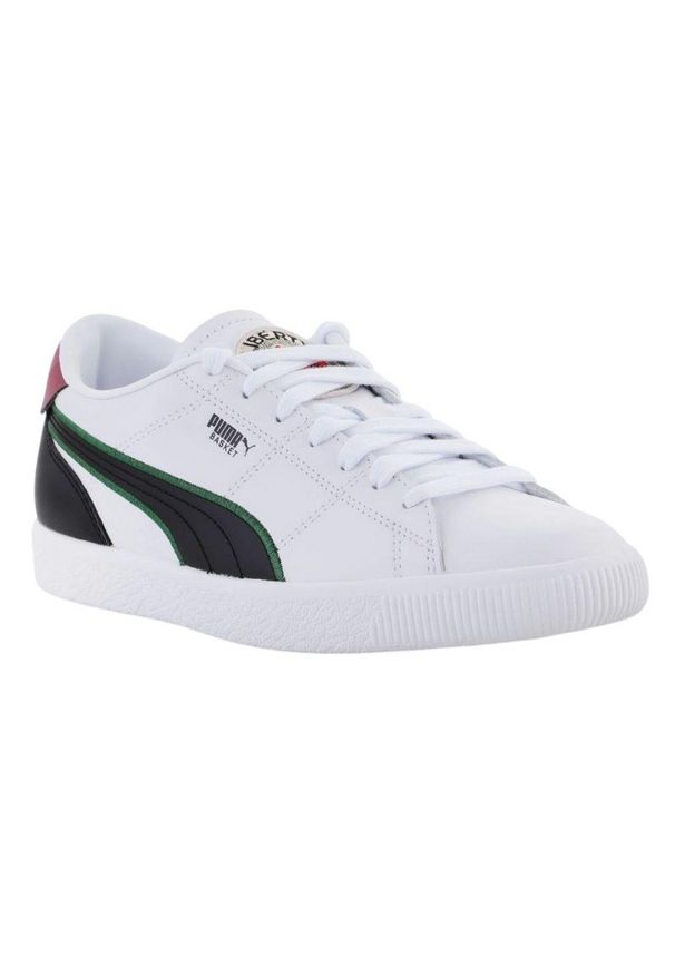 Puma - Damskie Skórzane Buty Sportowe Basket VTG Liberty. Kolor: biały. Materiał: skóra. Styl: sportowy