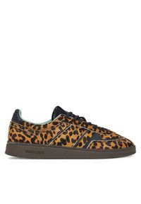 Sneakersy Tommy Jeans. Kolor: brązowy