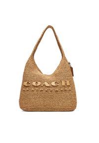 Coach Torebka Brooklyn CAL97 Beżowy. Kolor: beżowy
