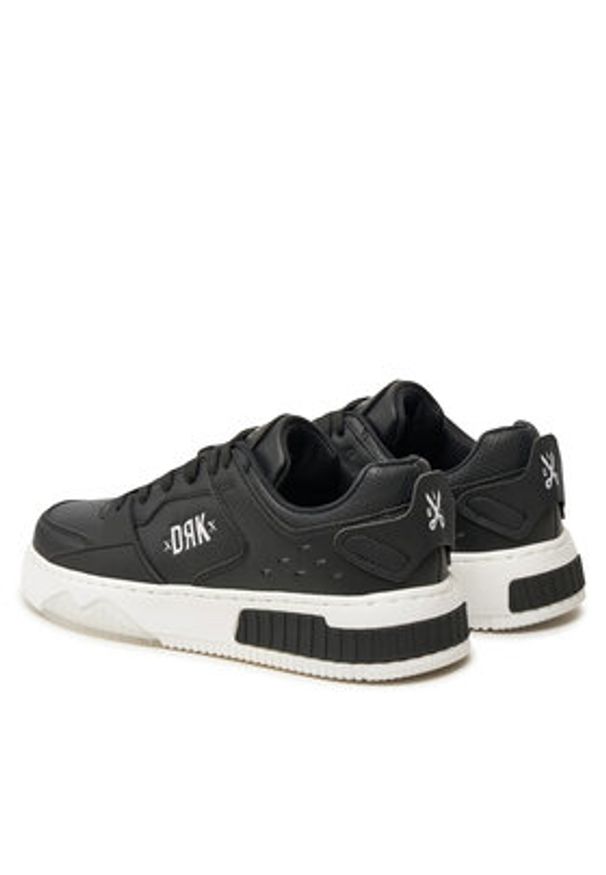 Dorko Sneakersy Easy DS24F11W Czarny. Kolor: czarny. Materiał: skóra