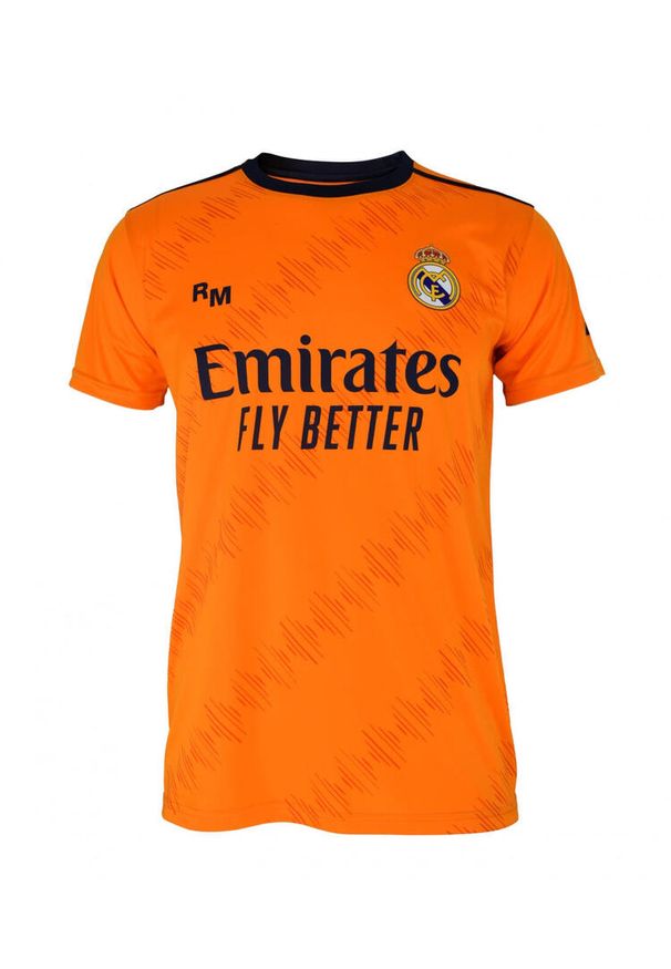 Real Madrid - Koszulka kibica Real Madryt 2024-25 Premium Second Number - Mbappé - 9. Kolor: pomarańczowy