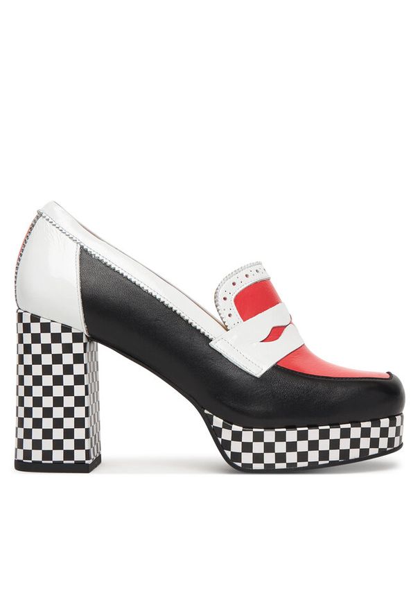 Półbuty Fly London. Wzór: kolorowy