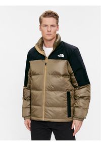 The North Face Kurtka puchowa Recycled NF0A7ZFR Brązowy Regular Fit. Kolor: brązowy. Materiał: syntetyk #1
