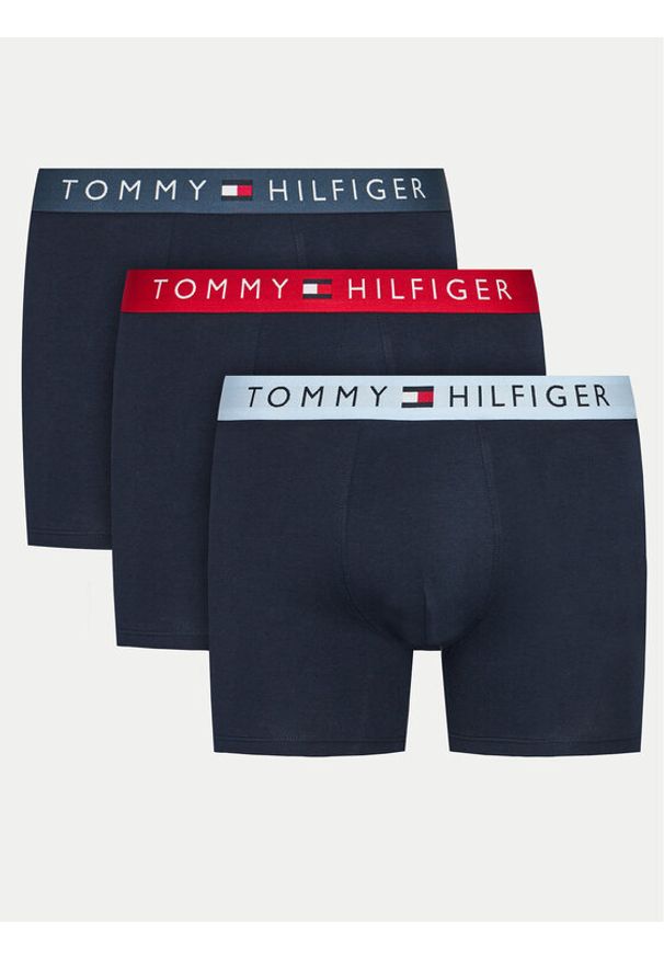 TOMMY HILFIGER - Tommy Hilfiger Komplet 3 par bokserek UM0UM03431 Czarny. Kolor: czarny. Materiał: bawełna