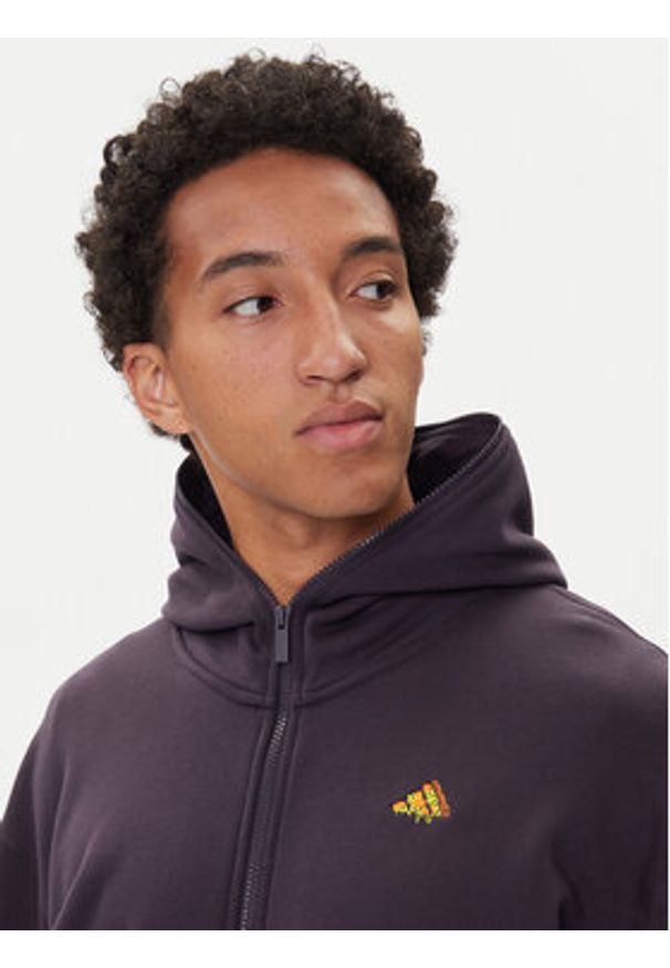 Adidas - adidas Bluza Fortnite JV7961 Fioletowy Loose Fit. Kolor: fioletowy. Materiał: bawełna