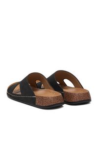 Go Soft Klapki CEO-W25701 Czarny. Kolor: czarny. Materiał: materiał #2