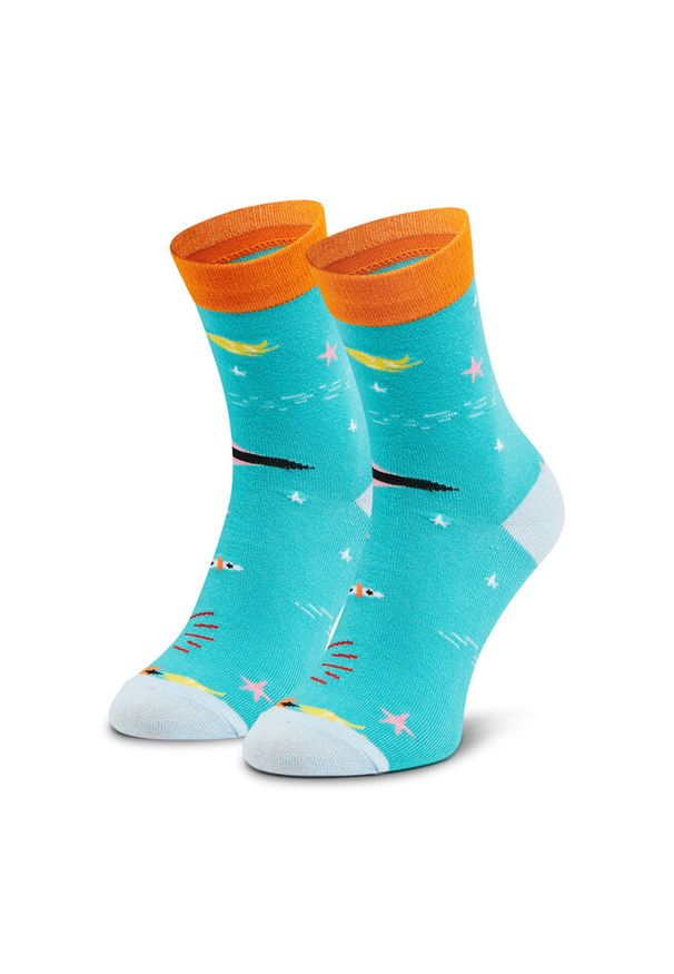 Skarpety wysokie unisex Dots Socks. Kolor: zielony