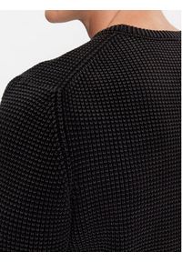 Aeronautica Militare Sweter 232MA1482L512 Czarny Regular Fit. Kolor: czarny. Materiał: bawełna #4