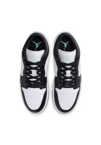Sneakersy damskie Nike Jordan 1 Low Green Glow. Kolor: biały #5