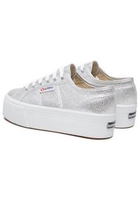 Superga Tenisówki 2790 Lame S61174W Srebrny. Kolor: srebrny. Materiał: materiał #6